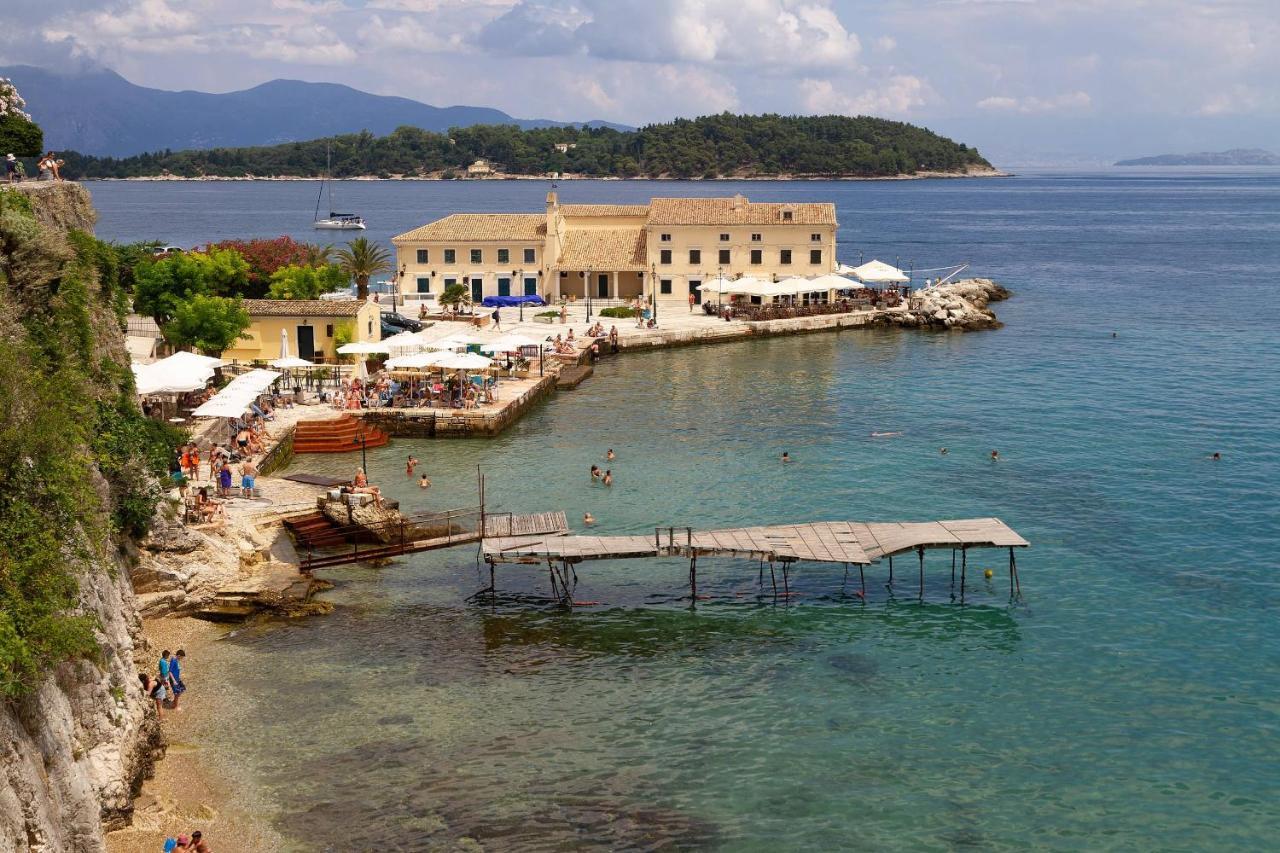 Spacious Maisonette - Roof Top View Of Corfu Port Mantouki Экстерьер фото